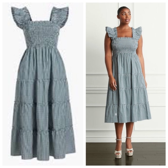 Hill House Dresses & Skirts - Hill House Ellie Nap Dress Emerald Gingham XXL NWT